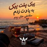 دانلود آهنگ پیک پشت پیک به یادت زدم سلامتی حال بدم